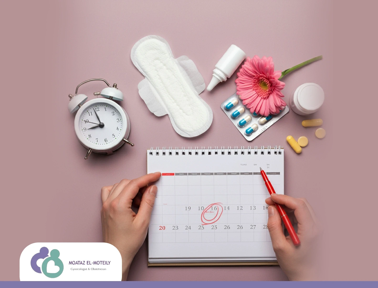 أسباب تأخر الدورة الشهرية